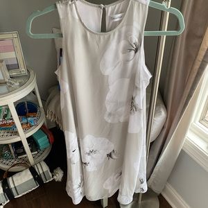 Calvin Klein flower dress!